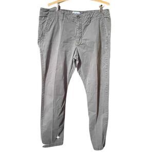 William Rast slim straight 36/32  dark moss green pants.